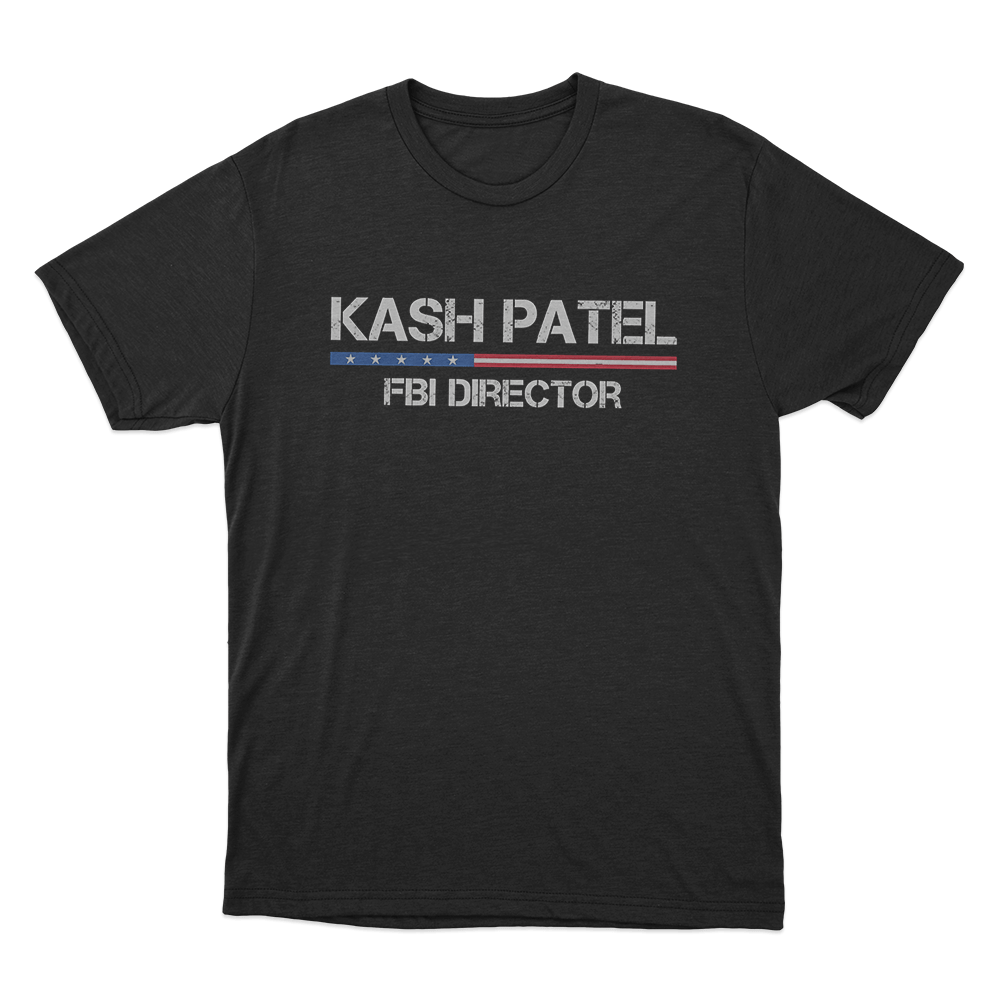 Kash Patel Fbi Director Unisex T Shirt Black Kash Patel Fbi Director Unisex T Shirt Black
