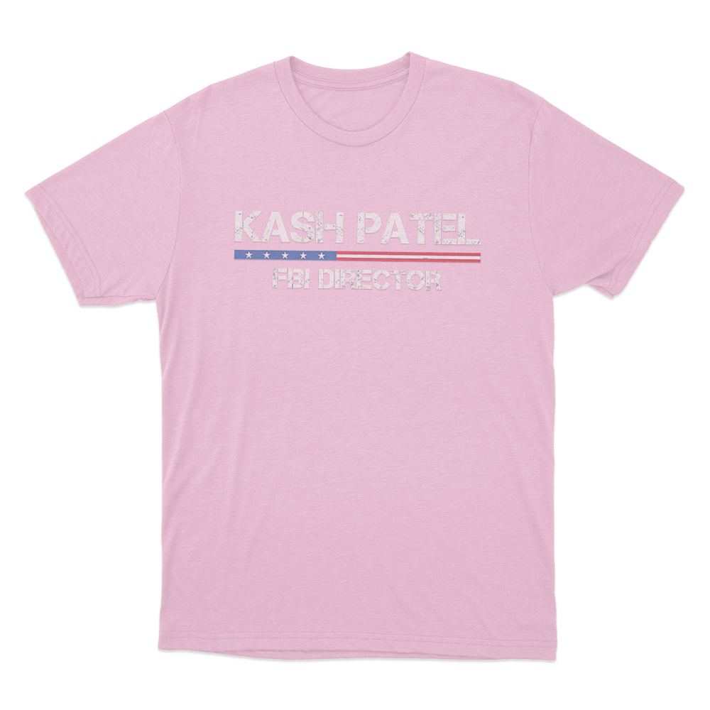 Kash Patel Fbi Director Unisex T Shirt Pink Kash Patel Fbi Director Unisex T Shirt Pink