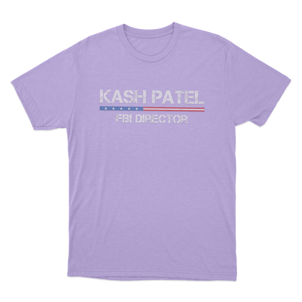 Kash Patel Fbi Director Unisex T Shirt Purple Kash Patel Fbi Director Unisex T Shirt Purple