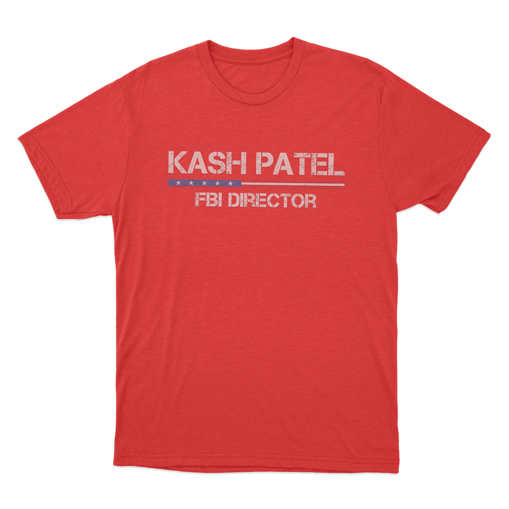 Kash Patel Fbi Director Unisex T Shirt Red Kash Patel Fbi Director Unisex T Shirt Red